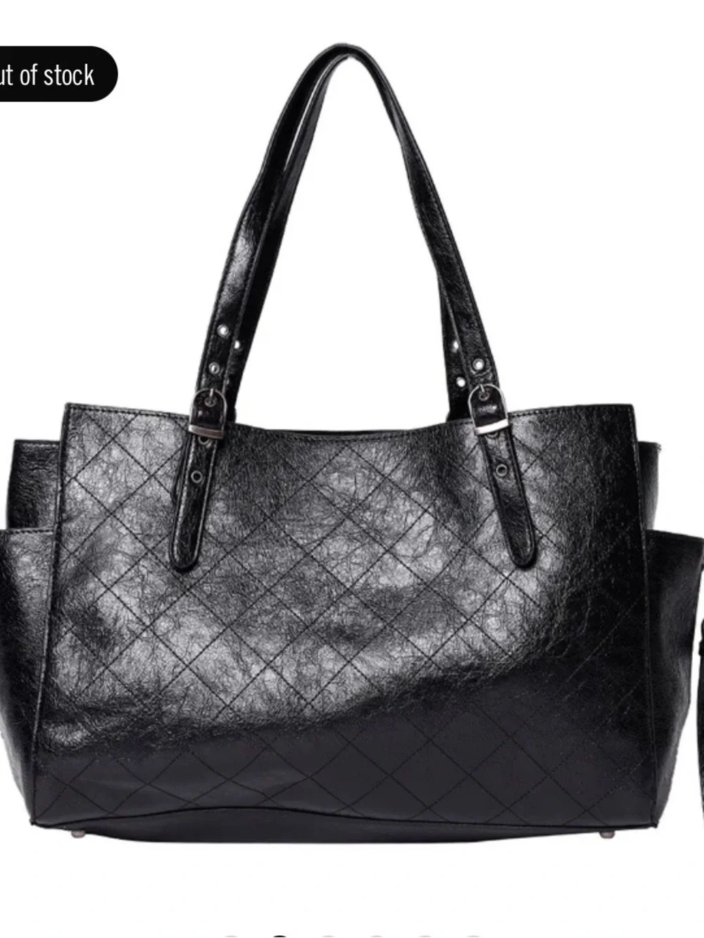 Steve Madden Black Tote -NWT
